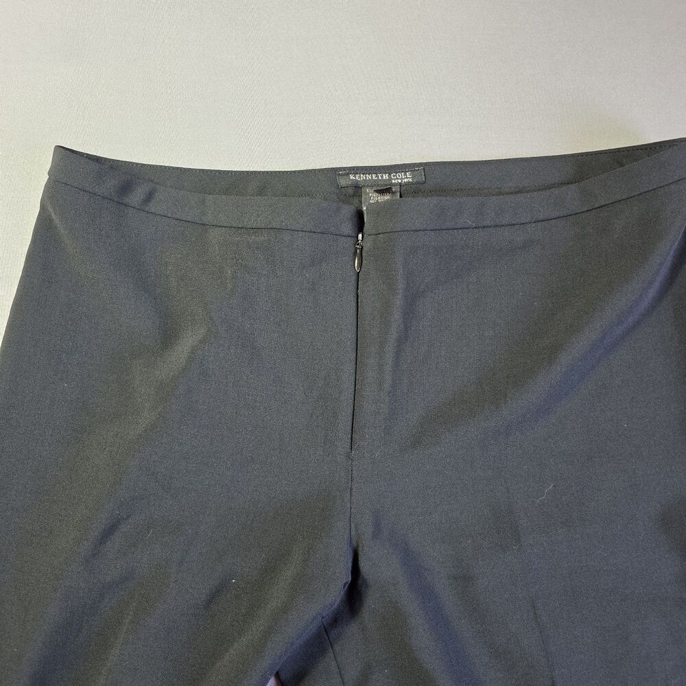Kenneth Cole New York Dress Pants Womens Sz 12 Poly Wool Blend Front Zip Closure - Picture 4 of 7